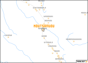map of Moutsandou