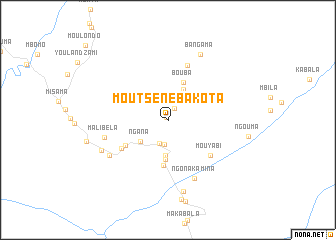 map of Moutséné Bakota