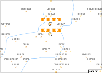 map of Mouvindou
