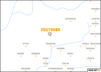 map of Mouyamba
