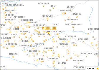 map of Mowlūq