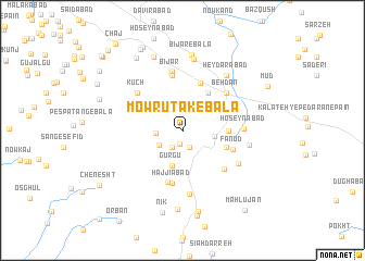 map of Mowrūtak-e Bālā