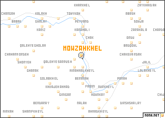 map of Mowzah Khēl