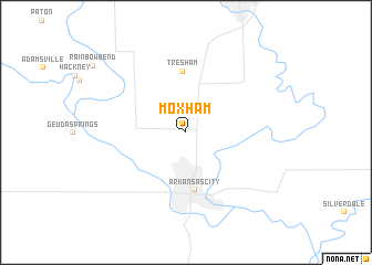 map of Moxham