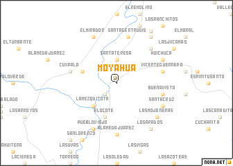 map of Moyahua