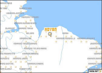 map of Moyan