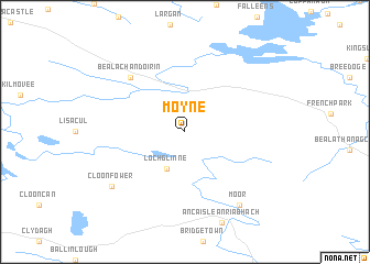 map of Moyne