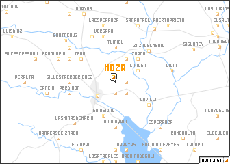 map of Moza