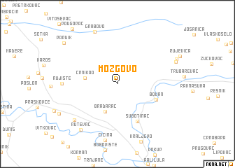map of Mozgovo