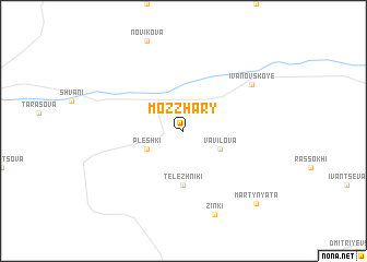 map of Mozzhary