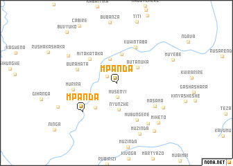 map of Mpanda