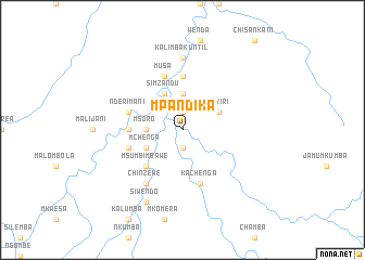 map of Mpandika