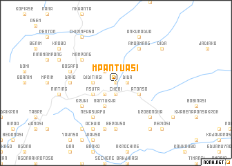 map of Mpantuasi
