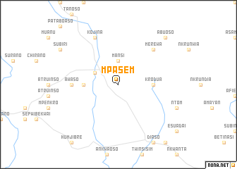 map of Mpasem