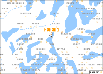 map of Mphako