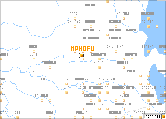 map of Mphofu