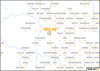 map of Mpilwe