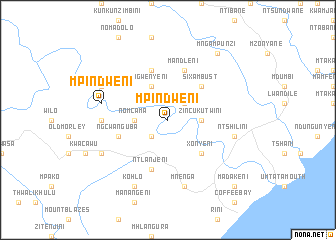 map of Mpindweni