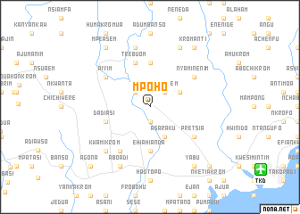 map of Mpoho