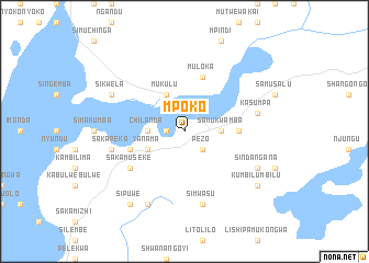 map of Mpoko