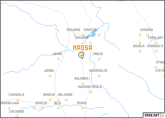 map of Mposa