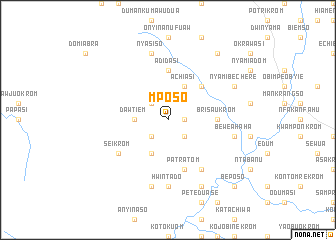 map of Mposo