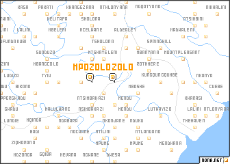 map of Mpozolo