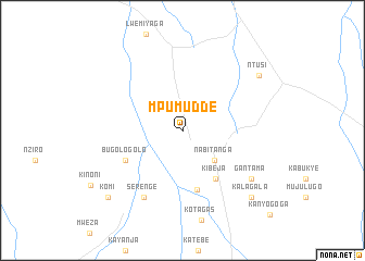 map of Mpumudde