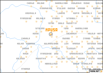 map of Mpusa