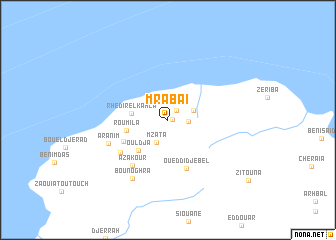 map of Mrabaï