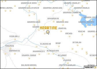 map of Mrabtine