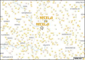 map of Mrcelji