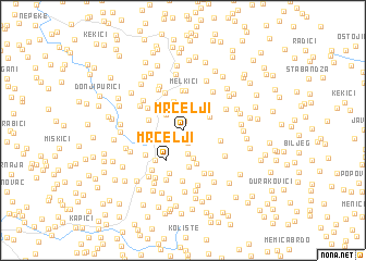 map of Mrcelji