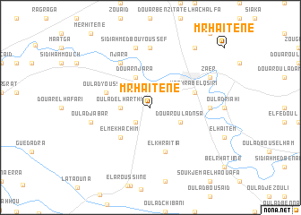 map of Mrhaïtene