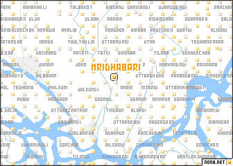 map of Mridhābāri
