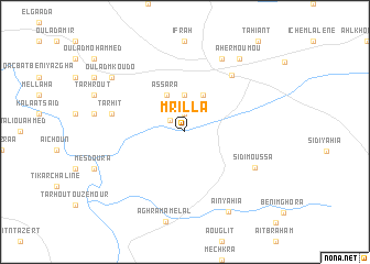 map of Mrilla