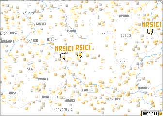 map of Mršići