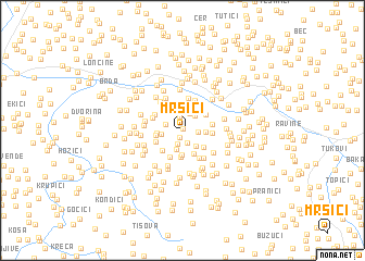 map of Mršići