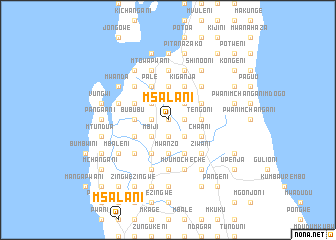 map of Msalani