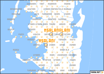 map of Msalani