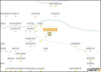 map of Mshaga
