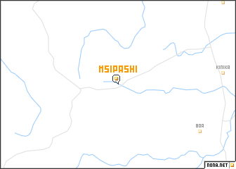 map of Msipashi