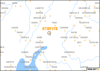 map of Mtafiya