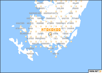map of Mtakakaa