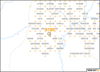 map of Mtan