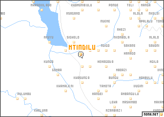 map of Mtindilu