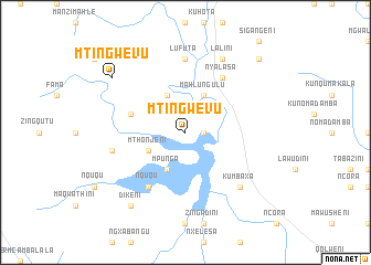 map of Mtingwevu