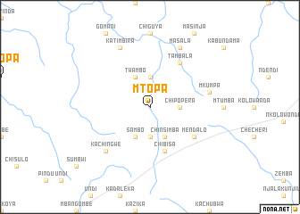 map of Mtopa