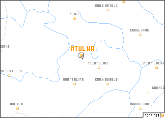 map of Mtulwa