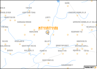 map of Mtyintyini